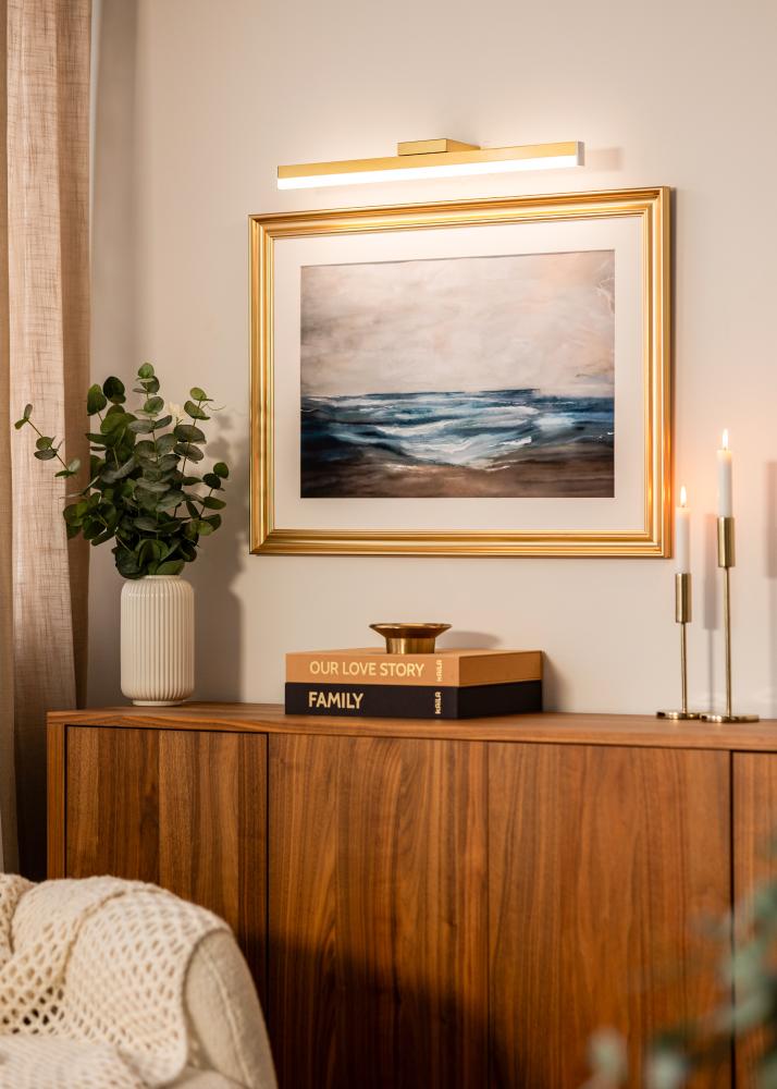 KAILA Glimmer Lampada a Batteria per Quadri 55 cm - Oro