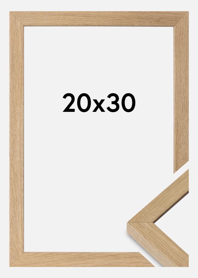 Cornice Hermes Vetro Acrilico Natural Oak 20x30 cm