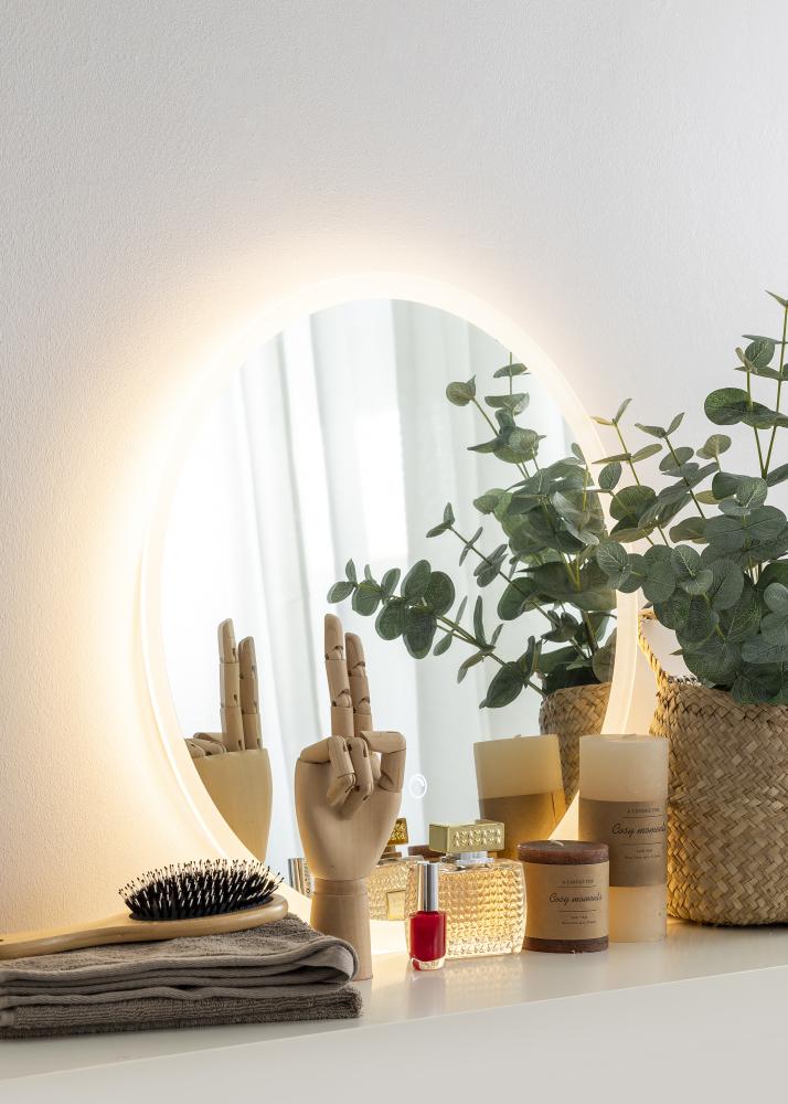 KAILA Specchio Frost LED 50 cm Ø