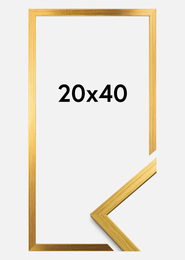 Cornice Edsbyn Oro 20x40 cm