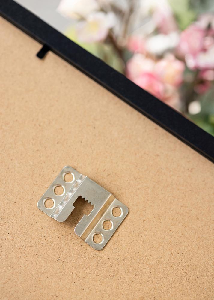 Cornice Trendy Vetro Acrilico Nero 35x35 cm