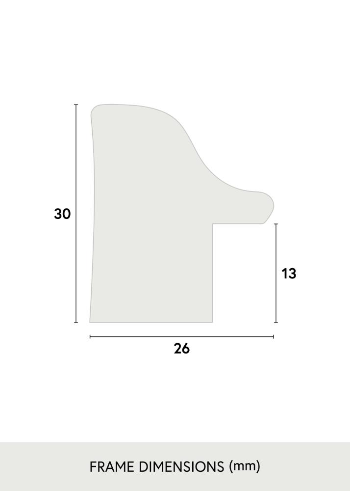 Specchio Arjeplog Bronzo - Misure personalizzate