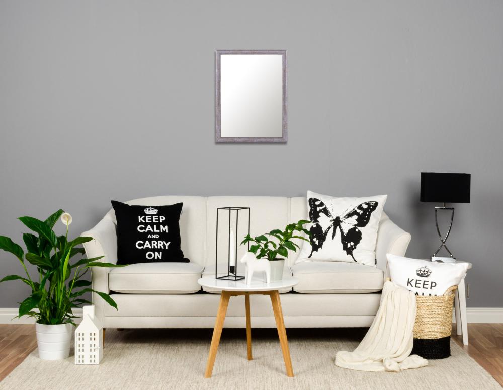 Specchio Söråker Argento - Misure personalizzate