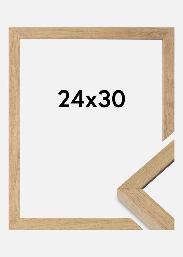 Cornice Hermes Vetro Acrilico Natural Oak 24x30 cm