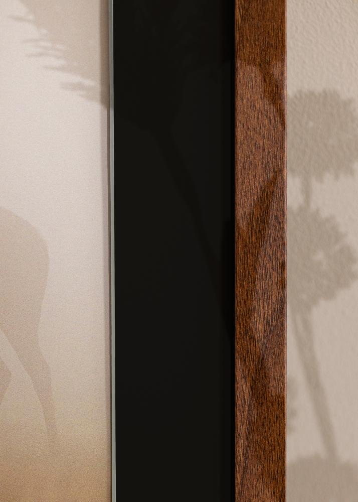 Cornice Stilren Warm Brown 30x40 cm - Passe-partout Nero 21x29,7 cm (A4)