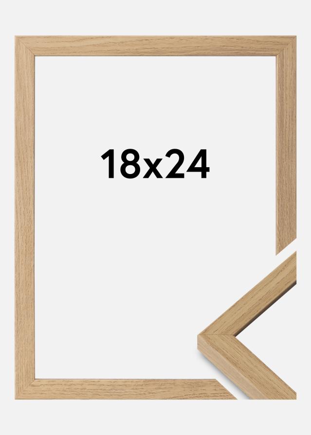 Cornice Ares Vetro Acrilico Natural Oak 18x24 cm