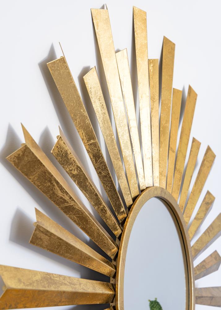 Specchio Selin Oro 81 cm Ø