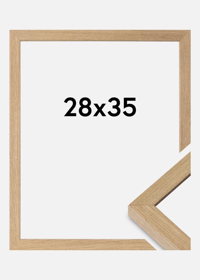 Cornice Hermes Vetro Acrilico Natural Oak 28x35 cm