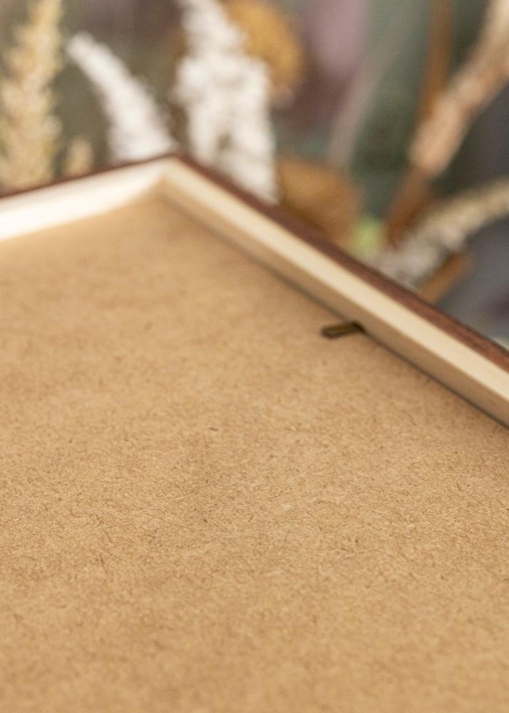 Cornice Stilren Warm Brown 30x40 cm - Passe-partout Nero 21x29,7 cm (A4)