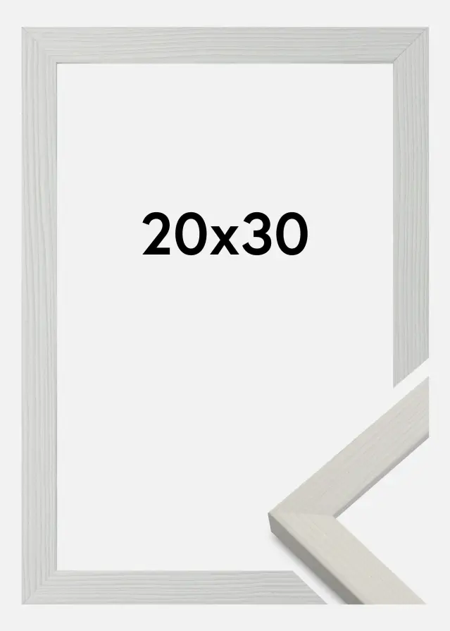 Cornice Fiorito Bianco 20x30 cm