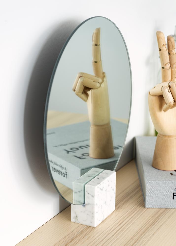 Specchio da tavolo Thilda 30x33 cm