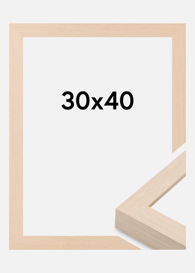 Cornice Cotswold Vetro acrilico Avorio 30x40 cm