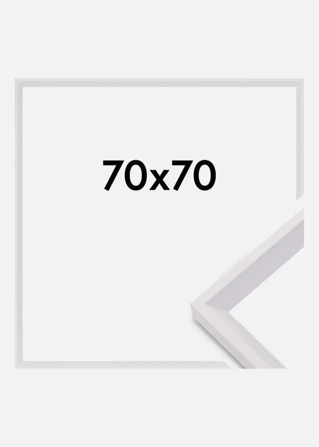 Cornice Globe Vetro acrilico Bianco 70x70 cm