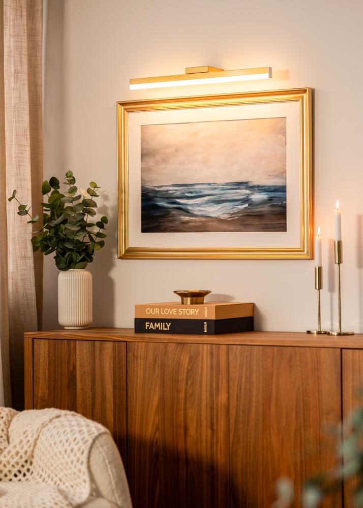 KAILA Glimmer Lampada a Batteria per Quadri 55 cm - Oro