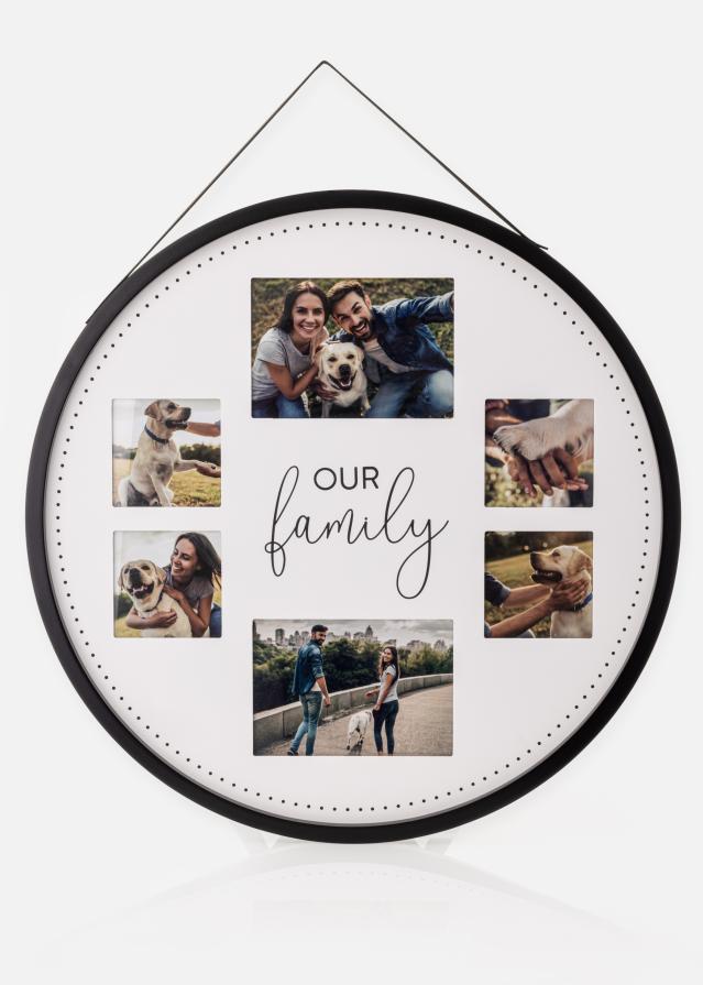 Lyon Cornici multiple Nero - 6 Immagini