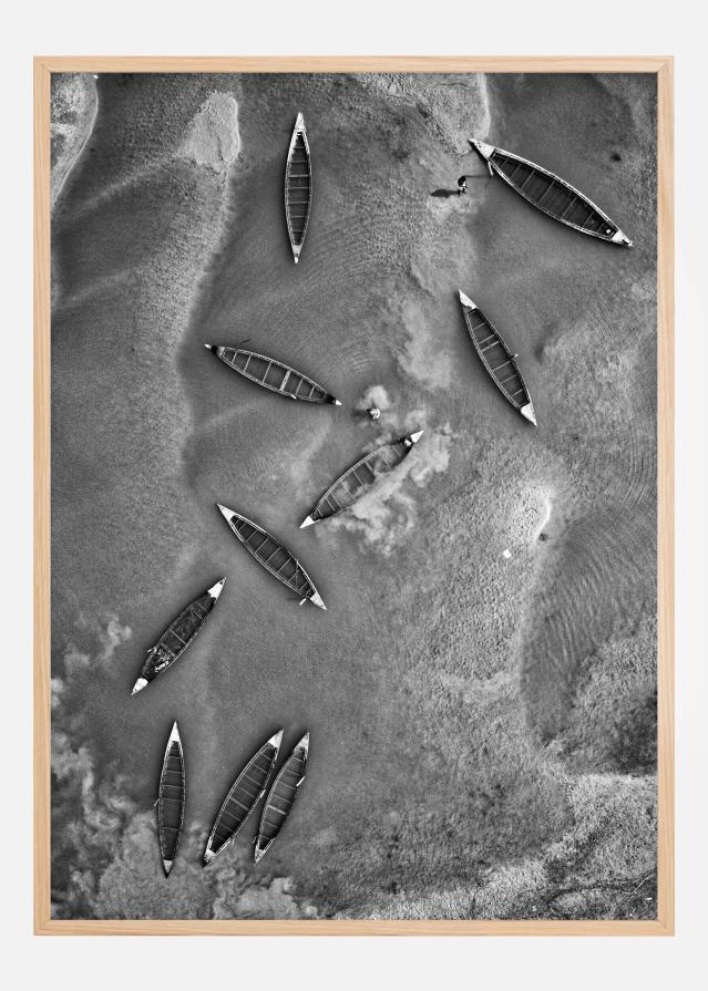 Poster Barche e vita