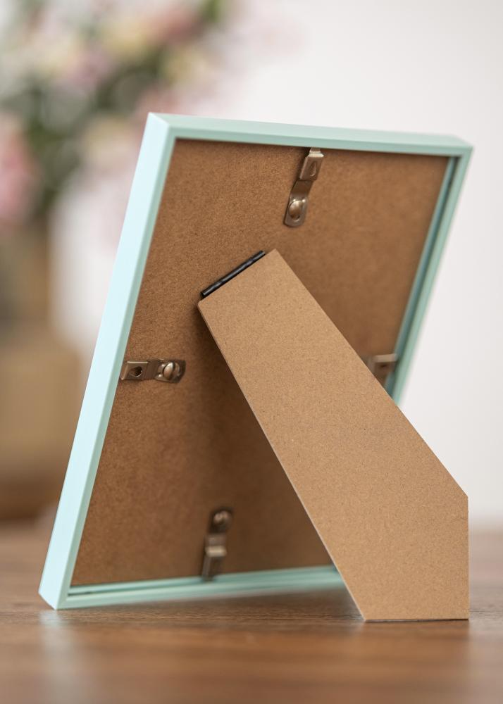 Cornice New Lifestyle Turchese 18x24 cm - passe-partout Bianco 13x18 cm