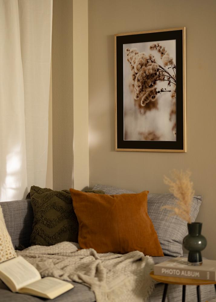 Cornice Edsbyn Rovere 40x40 cm - Passe-partout Nero 10x10 inches