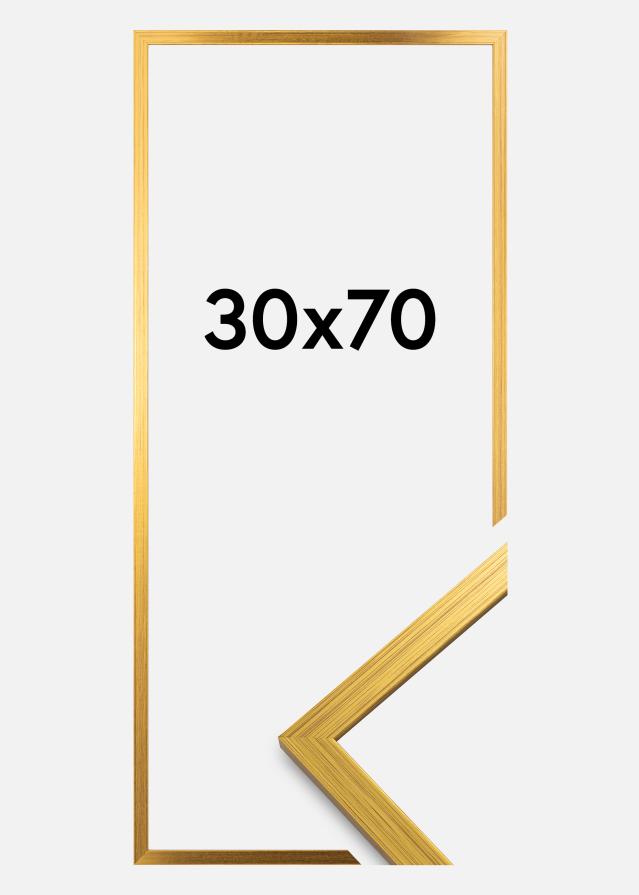 Cornice Edsbyn Vetro acrilico Oro 30x70 cm