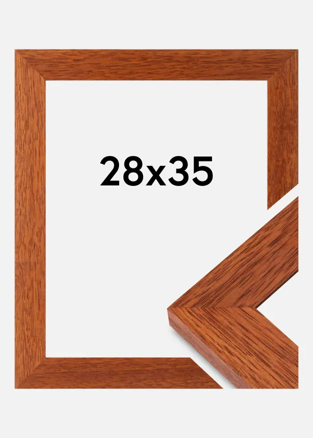 Cornice Juno Vetro Acrilico Ciliegia 28x35 cm