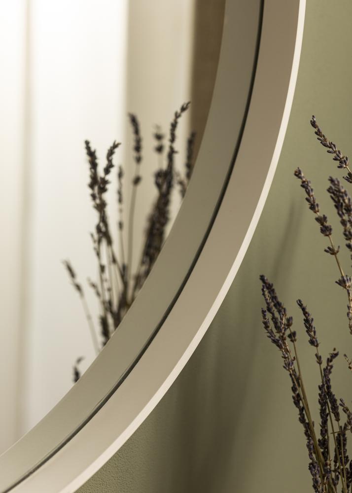 Specchio Reflection Bianco 70 cm Ø