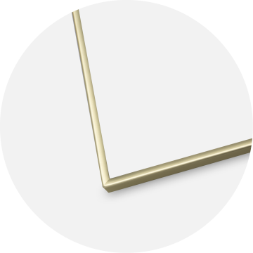 Cornice Liscio Metallo Oro 13x18 cm
