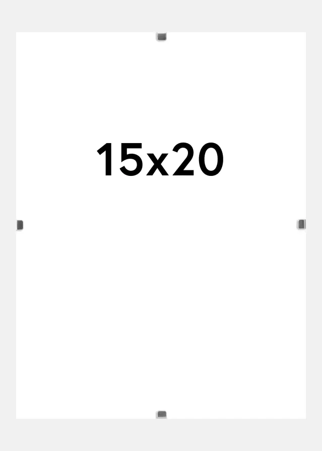 Cornice Cornice a giorno Vetro acrilico 15x20 cm