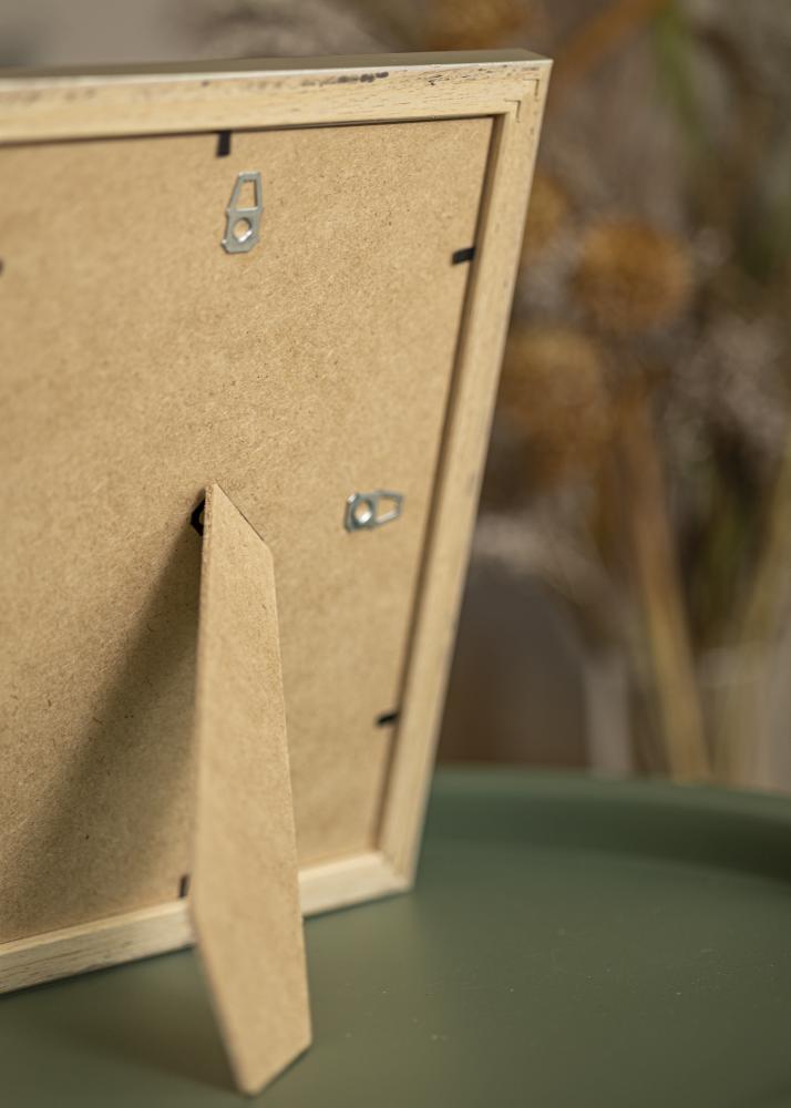 Cornice Silver Wood 20x20 cm