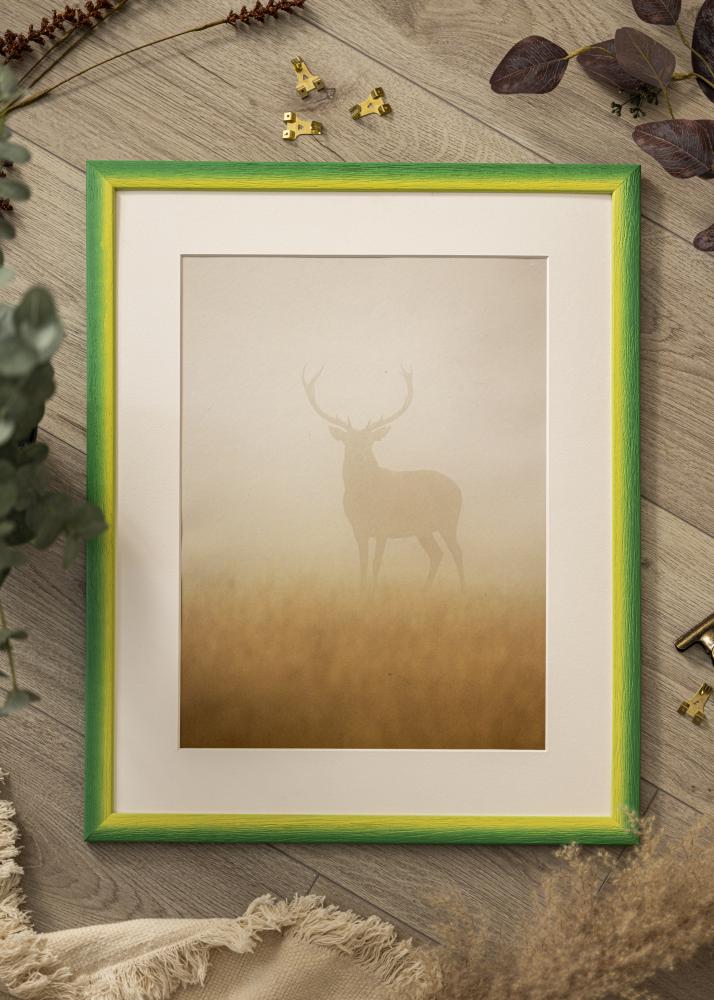 Cornice Cornwall Verde - Dimensioni personalizzabili