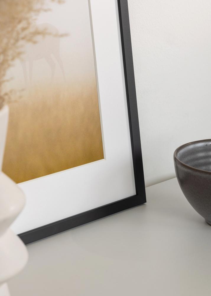 Cornice Edsbyn Vetro acrilico Nero 9x11 cm