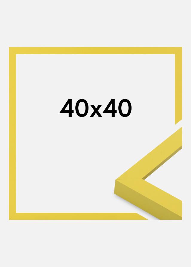 Cornice Selection Vetro acrilico Yellow 40x40 cm