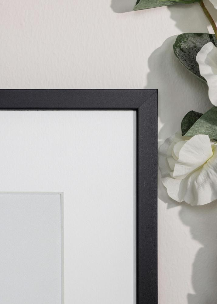 Cornice Edsbyn Vetro acrilico Nero 9x11 cm