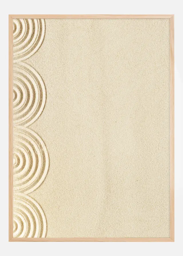 Pattern In The Sabbia Poster