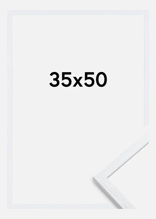 Cornice Edsbyn Vetro acrilico Warm White 35x50 cm