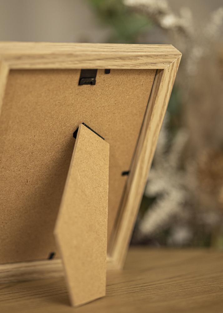 Cornice Selection Rovere 13x18 cm - Passe-partout Bianco 10x12 cm