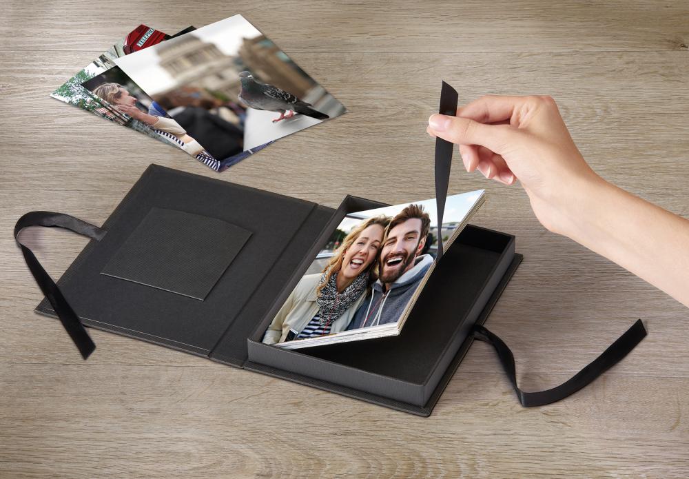 Fun Fotobox - Nero (Per 70 foto di formato 10x15 / 13x18 cm)