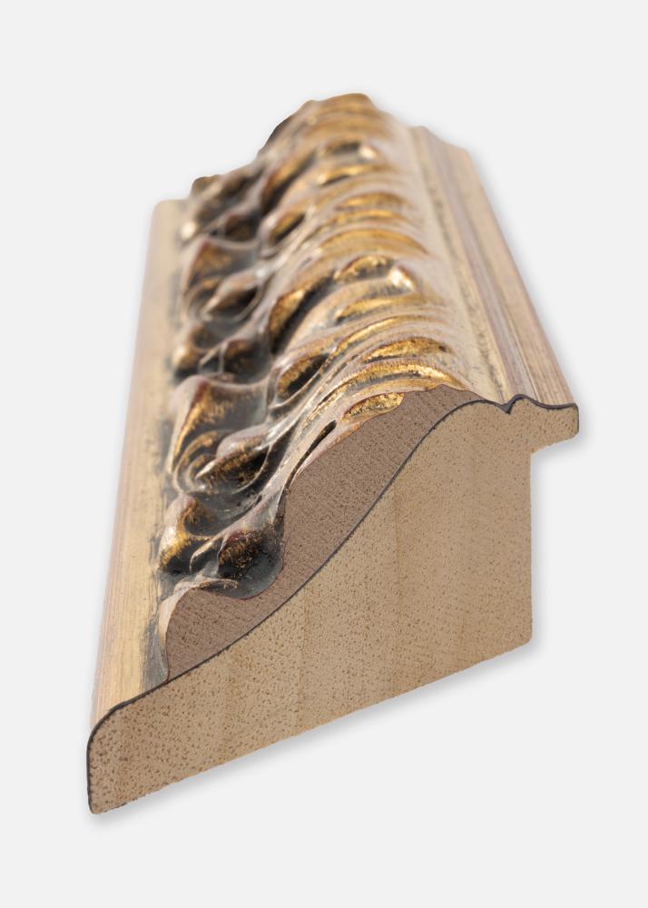 Specchio Odin Oro/Rosso - Misure personalizzate