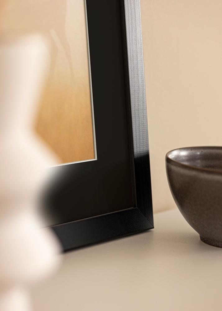 Cornice Trendline Nero 35x45 cm - Passe-partout Nero 24x34 cm