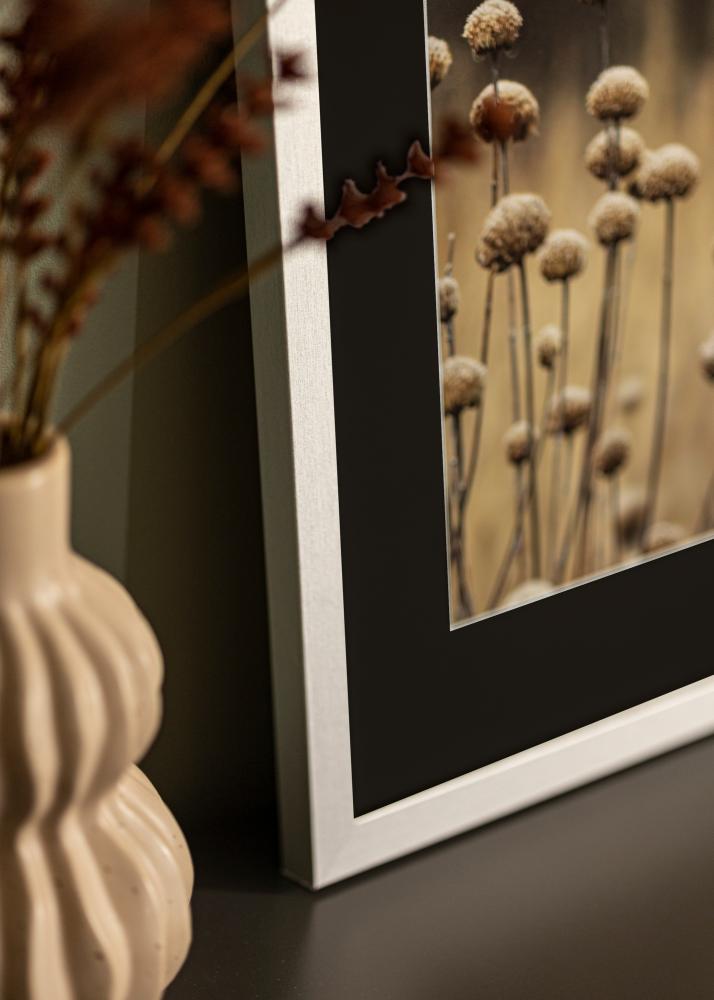 Cornice Selection Argento 13x18 cm - Passe-partout Nero 9x12 cm