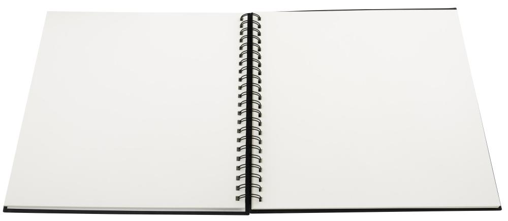 Fun Album a spirale Rosa - 30x30 cm (50 Pagine bianche / 25 fogli)