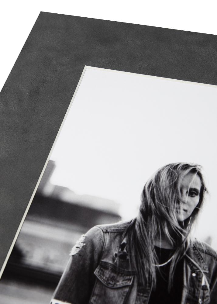 Passe-partout Suede Ash - Su misura