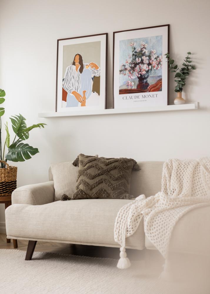 KAILA Mensola per Quadri Bianca 150 cm