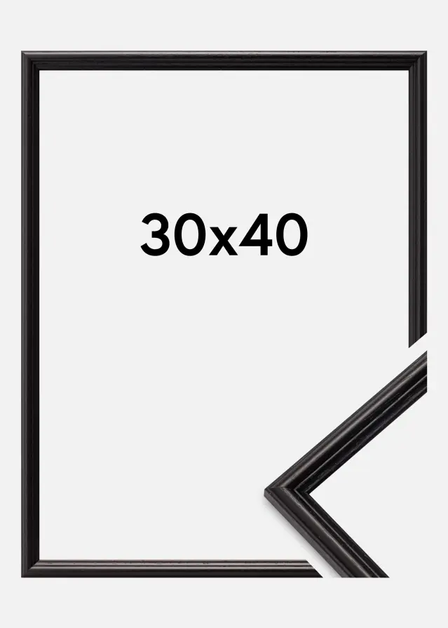 Cornice Horndal Vetro acrilico Nero 30x40 cm