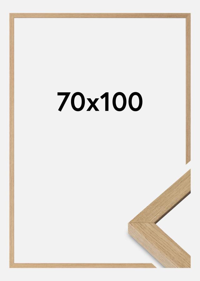 Cornice Hermes Vetro Acrilico Natural Oak 70x100 cm