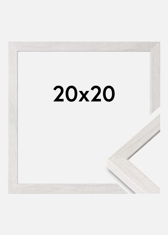 Cornice Ares Vetro Acrilico White Oak 20x20 cm