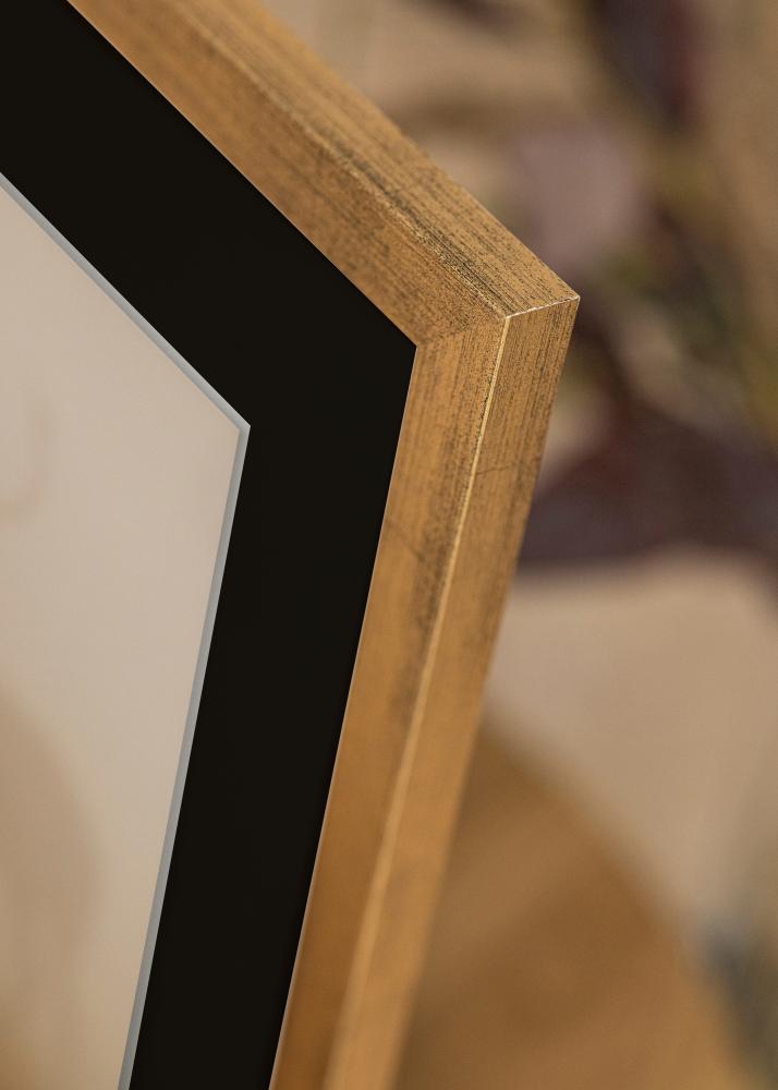 Cornice Stilren Oro 18x24 cm - Passe-partout Nero 13x18 cm