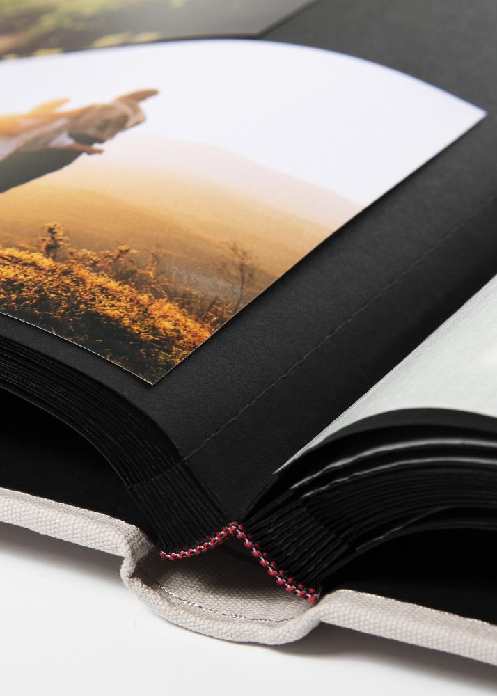Album Bianco e Nero Nero - 30x30 cm (50 pagine nere / 25 fogli)
