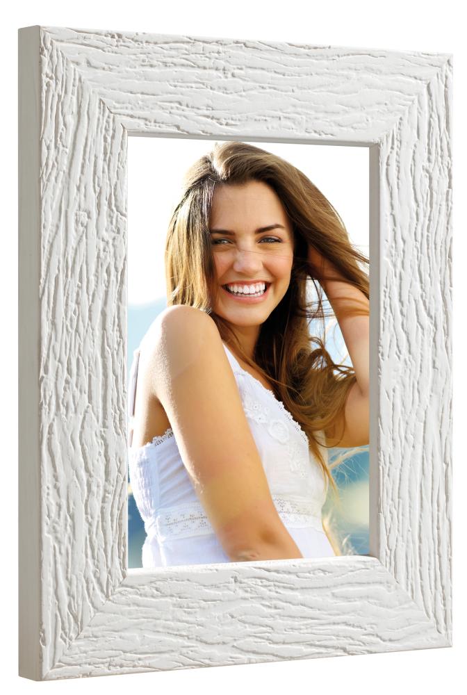 Cornice Mila Bianco - Dimensioni personalizzabili