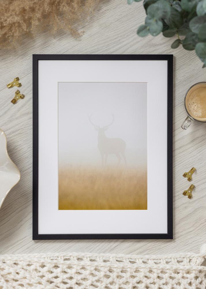 Cornice Edsbyn Vetro acrilico Nero 9x11 cm