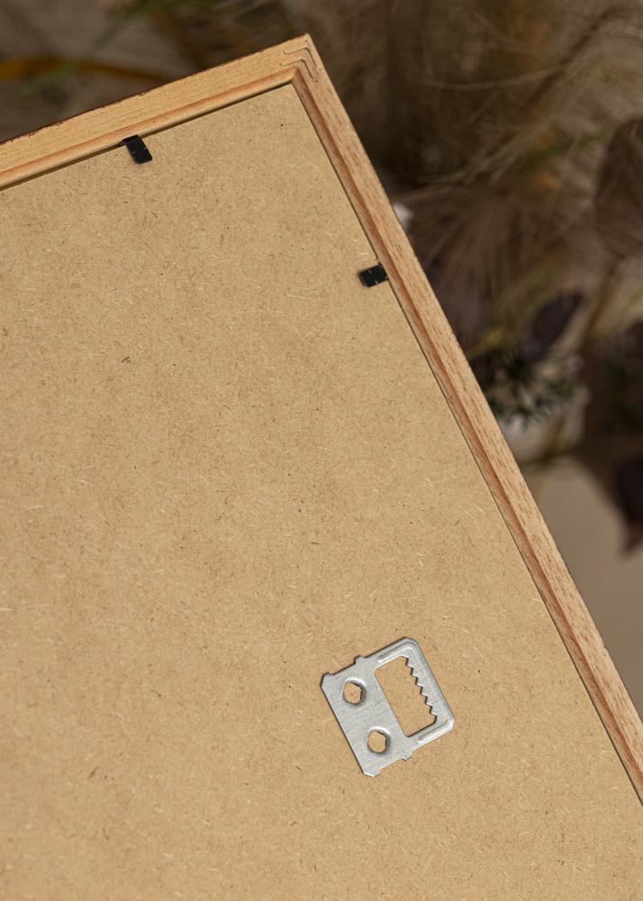 Cornice Horndal Marrone 34x42 cm - passe-partout Bianco 25x32 cm